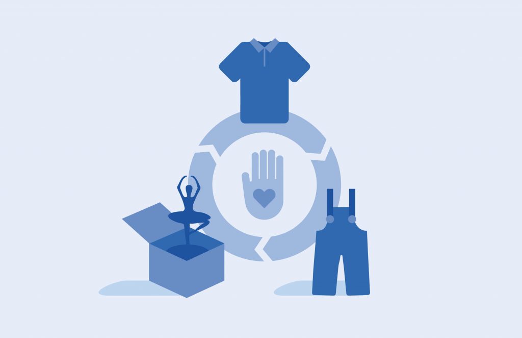 Buying second-hand goods encourage circular economy and responsible consumption.